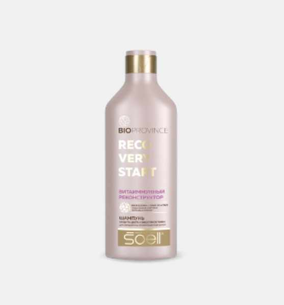  Шампунь Soell BioProvince 400мл Recovery Start 21124