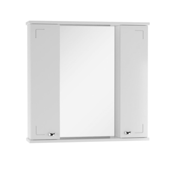  Шкаф-Зеркало 700мм Классик70 лев бел DA1127HZ Айсберг