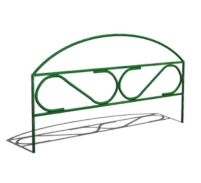  Заборчик садовый Узкий 0,39м*3,2 5 секций