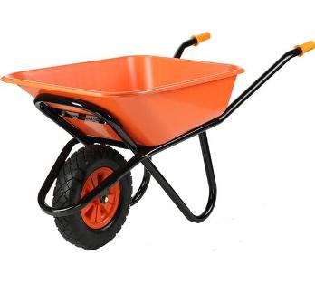  Тачка садовая одноколесная 110л/180кг фуксия Amigo Grande Truper