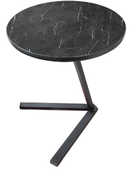  Стол журнальный Рондо черн/сосна санторини LAKSI Ижсинтез