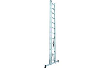  Лестница 2-секц 2*12 ступеней h-5,52м (раб.h-6,39м) алюм Новая высота NV1220 1220212