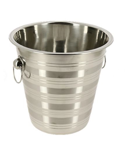  Ведро для шампанского 4,5л нерж 0088