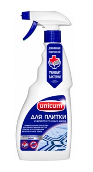 Unicum Средство д/плитки и межплиточн швов 500мл спрей 305938