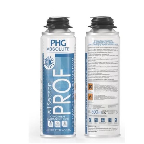  Очиститель пены 500мл PHG Absolute Prof Cleaner 242417