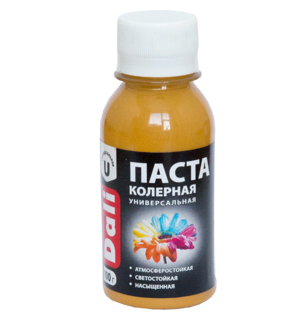  Колерная паста охра 0,1кг DALI арт.20366 Рогнеда