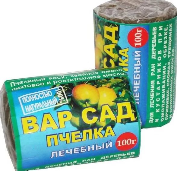  Вар садовый 100г Пчелка д/лечения ран дерев. и кустарн. (у30) 