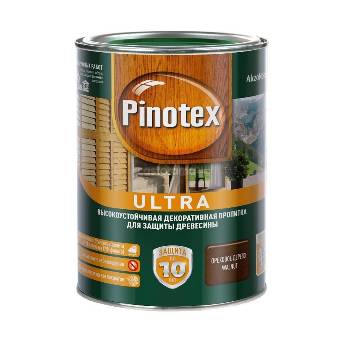  Влагостойкая лазурь Pinotex Ultra 0.9л орегон 