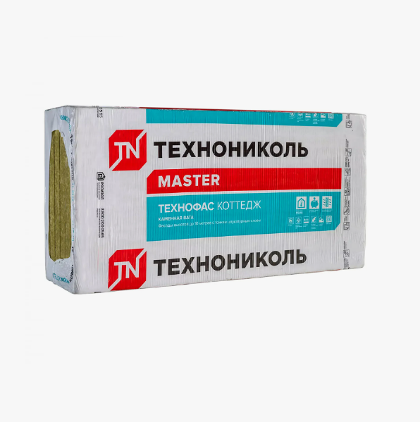  Технофас 1200*600*100мм 2,16кв.м (0,216м3) 3плиты плотн.140