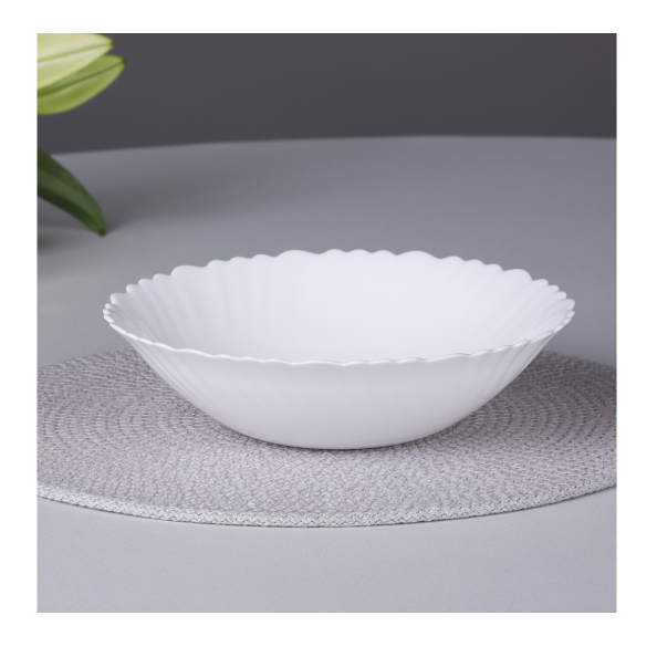  Салатник 700мл 19см Бьянко плюс опал.стекло 818-025 Millimi