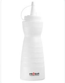  Соусник белый 450мл 20*6,5см AST-002-ЕС-03Б бутылка