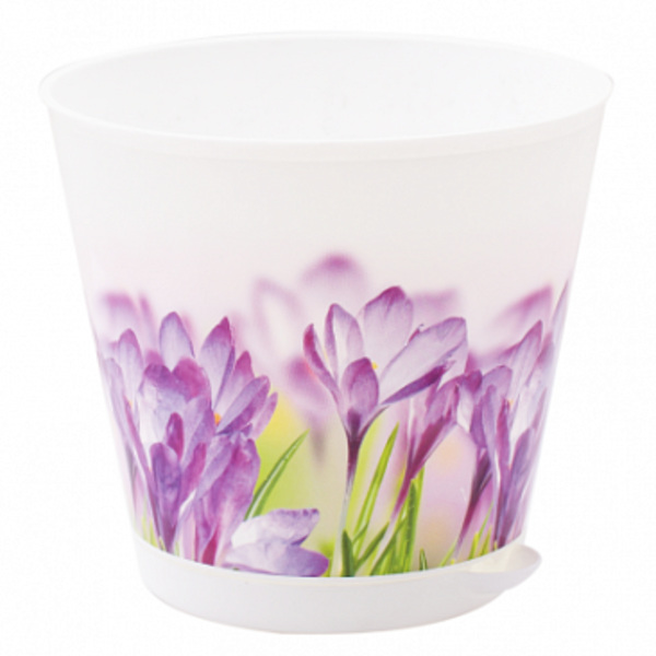  Горшок для цветов 3,6л d200 Крит Цветы ING46020ЦВЕ