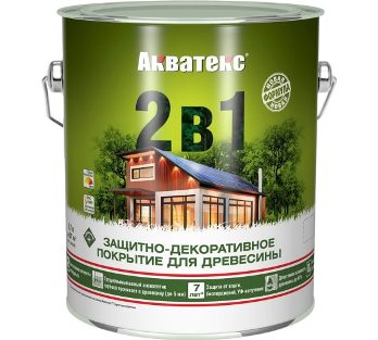  Защитно-декоративное покрытие Акватекс Рябина  2,7л арт.18125 Рогнеда 