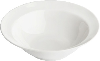  Миска 0,5л керам белая ДЛ-001262