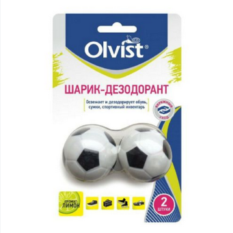  Дезодорант шарик для обуви  Olvist Лимон