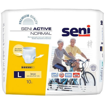  Трусики Seni Active normal L 10шт