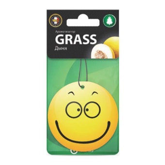  Ароматизатор Grass картон Smile Дыня ST-0399 (уп.50шт)