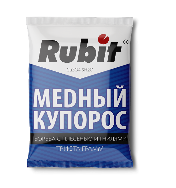  Медный купорос 300г от болезней раст,плесени,гнили,антисептик Рубит (30)