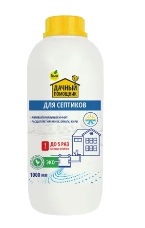  Дачный помощник Средство для септиков 1л