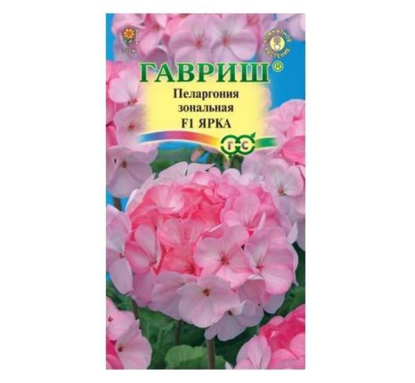  Пеларгония Ярка F1 зональная 4шт Гавриш