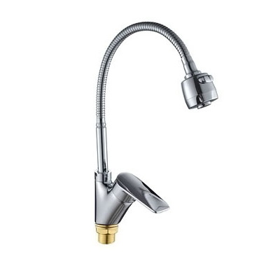  Смеситель для кухни G232513 шар 40мм гибк излив 2реж гайка Flex Gota Rocio