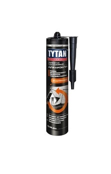  Герметик каучуковый д/кровли 310мл бесцв Tytan Prof 91455