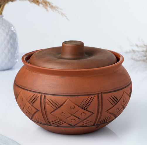  Жаровня 2л керамическая молочение 214521