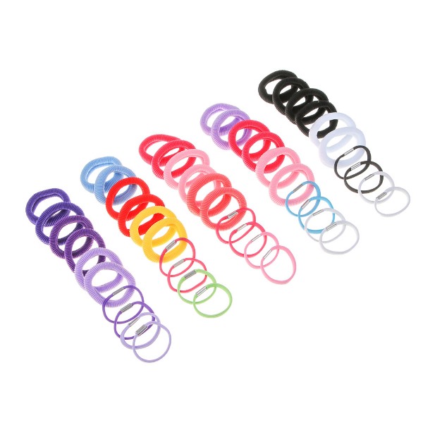  Набор резинок д/волос 10шт 322-032 полиэстер ACS-86