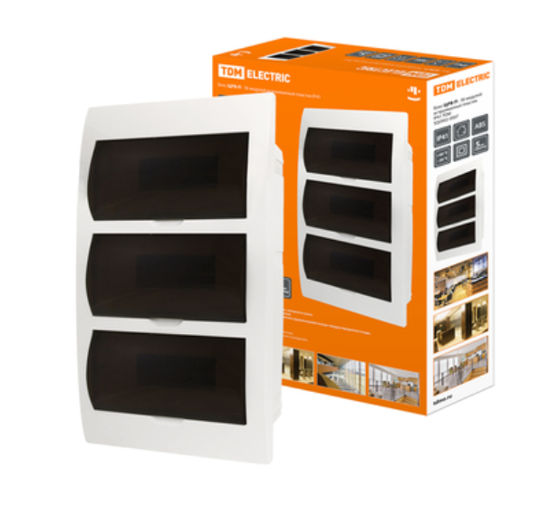  Бокс ЩРВ-П-36 мод СП пласт SQ0902-0007 TDM