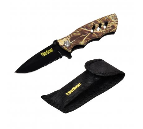  Нож складн Рейнджер 11,5/20см в чехле 61287 Boyscout