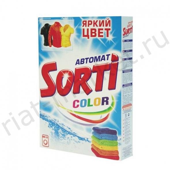  Стиральный порошок Сорти автомат 350г Color 180-5