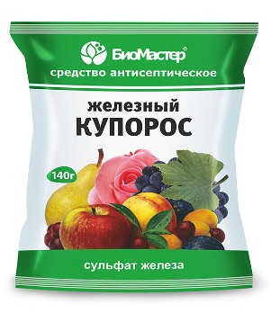 Железный купорос 140г от болезней раст,плесени,гнили,антисептик БиоМастер
