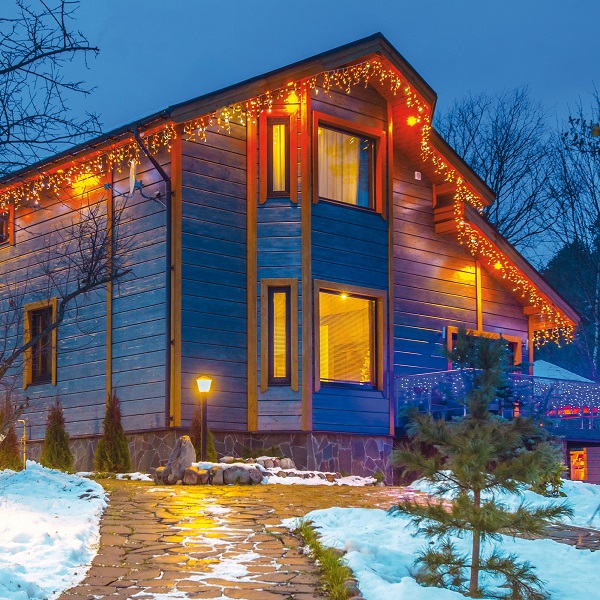  Гирлянда св/д бахрома 10м уличная 248LED IP44 бел свет/прозрачный провод ULD-B1006-248