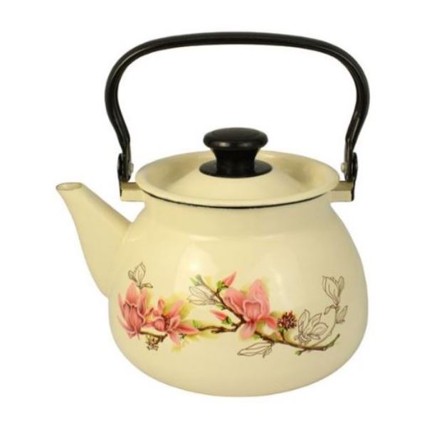  Чайник сталь 3л слоновая магнолия 42104-122/6-У4