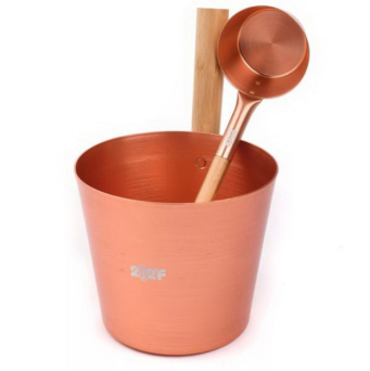  Набор ведро 5л + черпак 33см 072 Copper медный DW03826