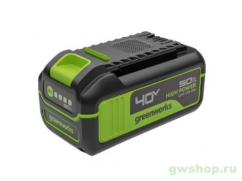  Аккумулятор 40В 5А*ч G40HP5 High Power GreenWorks 2958607