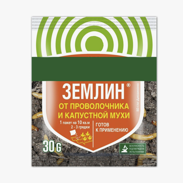  Землин 30г от проволочника и вред.почвообитат 01-573 Green Belt ООО "Техноэкспорт" (100) 