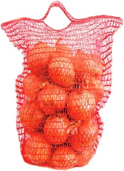  Мешок-сетка для овощей до 3кг 21*31см с завязками и ручкой (у100) 