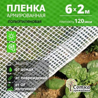  Пленка армированная 2х25м 120мкм П8663 СХТ п/м