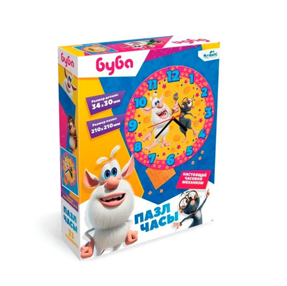  Пазл Часы 33 Буба 07392