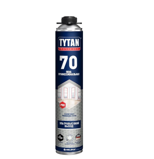  Пена монтажная профессиональная 870мл 70 TYTAN Professional  18535