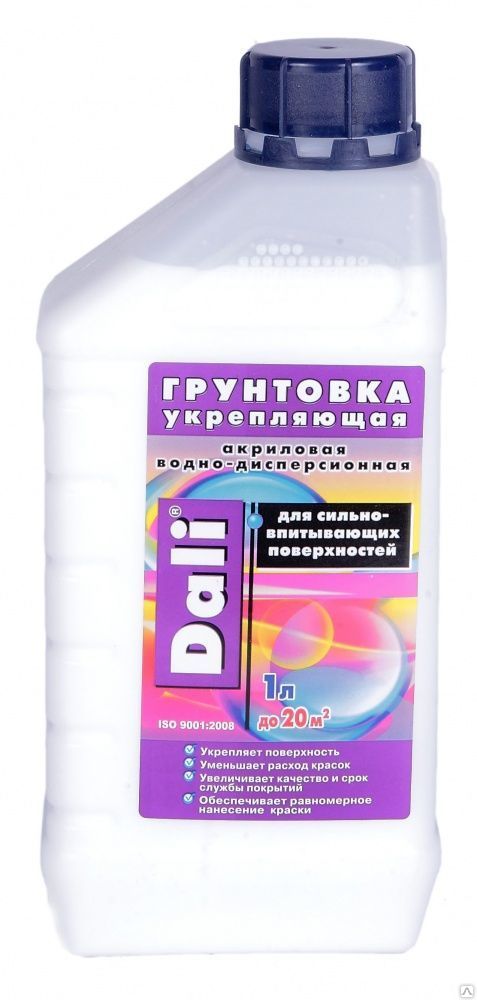  Грунтовка укрепляющая 1л DALI арт.20200 Рогнеда