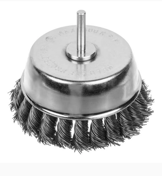  Щетка для дрели 100мм чашечная круч 45-2-510 Hobbi