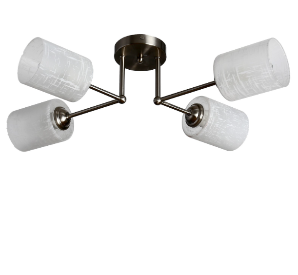  Люстра 60Вт 4*Е27 1647/4 SN+WT