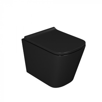  Унитаз 490х340х350мм Berlin DT1436025 безобод микролифт черн D&K