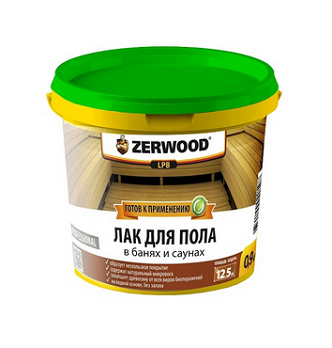  Лак для пола в банях и саунах Zerwood LPB 2,5кг Ижсинтез Ж