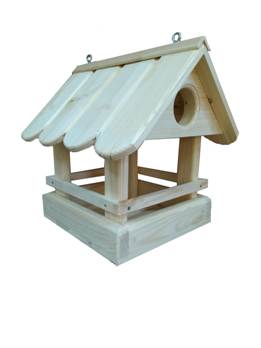  Кормушка для птиц Шале 35*30*35 с планкой ТЗ