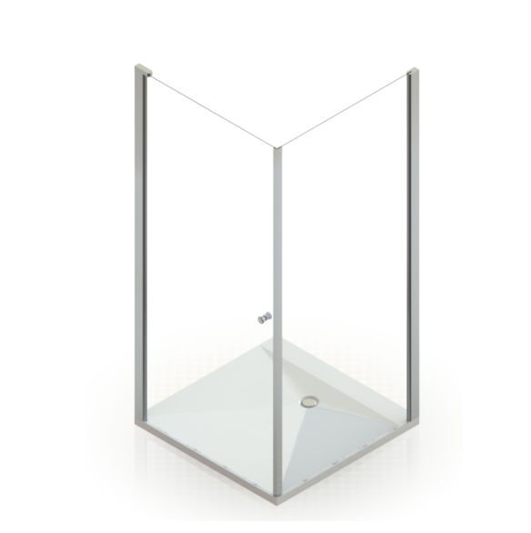  Душевое ограждение 90*90*190 стекло Domani-Spa Expanse 99