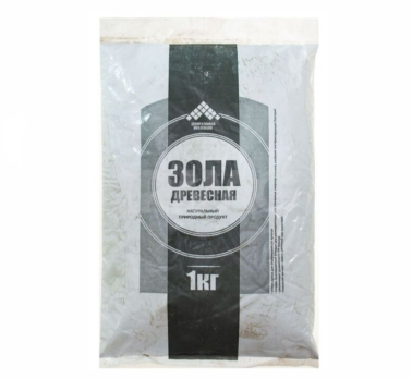  Зола древесная 1кг (20) Нов Агро