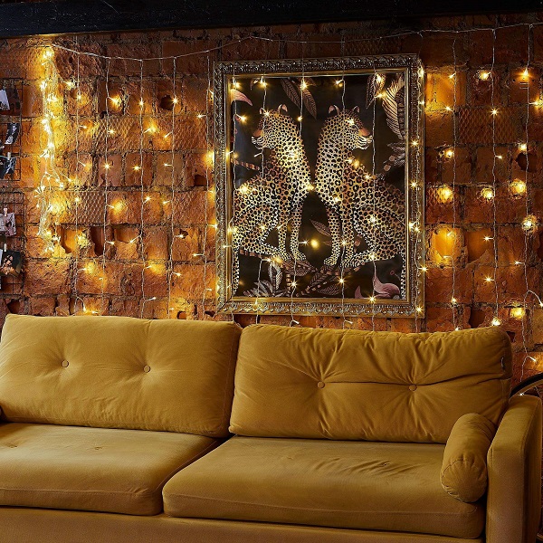  Гирлянда св/д занавес 3х2м уличная 264LED тепл белый IP44 ULD-C3020-264/TTK WARM WHITE